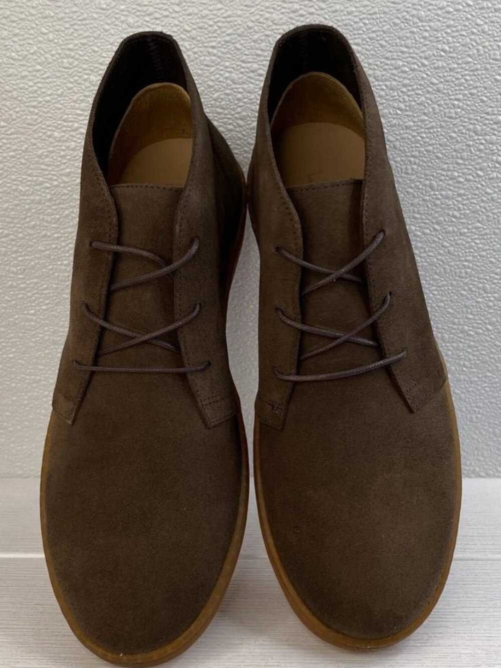 Huckberry Luca Terra Desert Men's 10 Brown Chestnut Suede Sneaker Boot *SAMPLE*